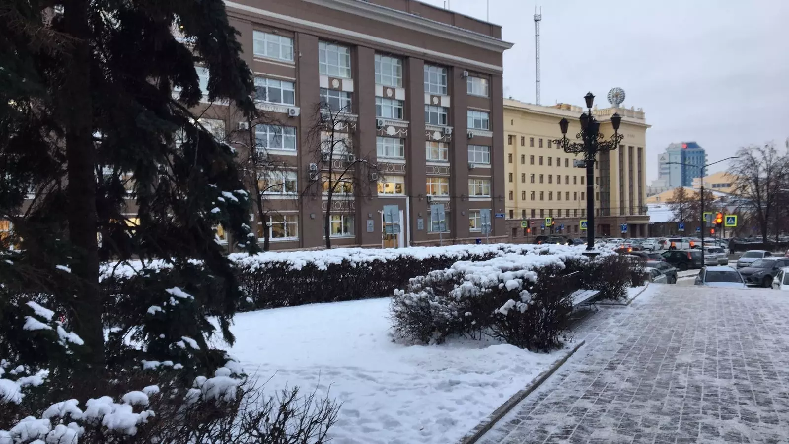 Городская дума работает в здании администрации Челябинска
